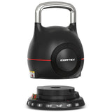 CORTEX 7-in-1 RevoLock Quick Adjust 20kg Kettlebell V420-CSKB-KBRV20-1