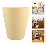 Yellow Plastic Trash Bin for Home, Multi-Functional Use with Stylish Design and Construction V1366-AZ2-W-26163