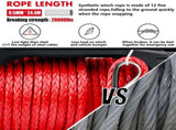 X-BULL Electric Winch 12V 14500LBS Synthetic Rope Wireless remote 4WD 4X4 Car Trailer V211-AUEB-AXEW016S