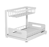 CARLA HOME 2 pack Under Sink Organiser with Sliding Drawers & 2 tier for Kitchen & Bathroom LSB-36342