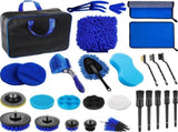 29-Piece set Ultimate Car Detailing Kit - Drill Brush & Polishing Pad Set for Car Interior, Wheels, V888-ELOSUNG34343