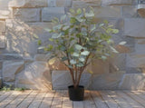 Potted Artificial Eucalyptus Gum Tree 100cm V637-84502EUC