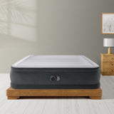 Intex Dura-Beam Deluxe Queen Comfort-Plush Elevated Air Mattress 64414NZ