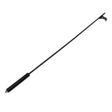 Fireplace Poker Steel Handheld Black Sturdy Portable Fire Tool V1369-AZ3-W-18571