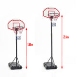 Adjustable Portable Height Junior Kids Basketball Stand System Net Ring Hoop Set V610-BASSTAND-JOR-48