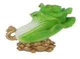 Lucky Cabbage Crafts Chinese Bai Cai Ornament Resin Feng Shui Blessing Wealth Decoration For Shop V1294-YM0710-3115230131611