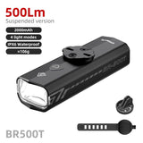 500 Lumen USB-C Rechargeable Bike Light Black V728-OBA1005008457907229