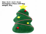 Cute Christmas Plush Ornament Set Featuring Mushroom, Wreath, Pudding, and Christmas Tree Designs V1341-ZY-XUV3VEHY-SETOF4ALL4STYLES
