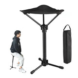 Portable Telescopic Stool - Lightweight Folding Chair for Camping & Fishing - Height Adjustable, V1370-AZ4-05139