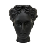 Urban Attitude Venus Head Planter - Matte Black V398-UA-UT260609BLK