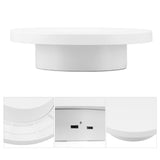 Rotating Display Stand White Plug in Remote Control Load Bearing 3kg Automatic Rotating Stand for V1294-YM0521-3117230059212