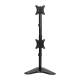 Artiss Monitor Arm Stand Dual Mount HD LED TV Bracket Holder Freestanding MA-B-D-T02-BK