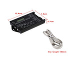 DC12/24V 20A Programmable LED Time Controller 5 Channels Color Adjustable With CD USB Cable V1294-YM0721-JYA00977