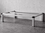 Giantz 61x36cm Aluminum Dunnage Rack Heavy Duty Kitchen Storage Platform DNR-ALU-24X14