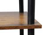 Levede Vertical Shoe Rack 8-Tier Space Saving Narrow Corner Organiser Storage EA0297-8-BR-AU