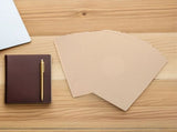 Antique Stationery Paper Beach Brown Smooth Surface for Fountain Pens 50Pcs V1369-AZ3-W-22781