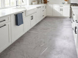 10Pcs Grey PVC Self Adhesive Floor Tiles Waterproof Vinyl Flooring for Bathroom Kitchen Living Room V1370-AZ4-17312