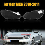 for Golf 6 -MK6 2010-2014 Car Headlight Clear Lens V1237-ZY-203-3387
