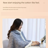 Khaki 90140cm Textured bar knit pattern Sherpa Fleece and Taffeta Throw Blanket Soft Loungewear V888-ELOSUNG53457