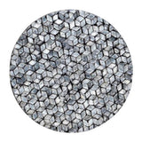 BLAKE CIRCULAR SHELL STOOL/SIDE TABLE V742-VS1