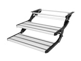 RV 2-Step, Manual Retractable RV Stairs, Foldable, 440 LBS Load Capacity, Aluminum Alloy V952-FCBTZDKZDKSDNVHFTV0