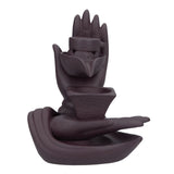 Backflow Incense Burner Smoke Waterfall Ceramic Incense Holder Aroma Burner Home Ornament for V1294-YM0523-3115210231011