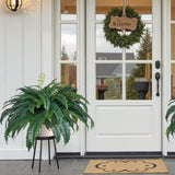 VEVOR Artificial Boston Fern Large Plastic Fern 88 Branches Indoor Outdoor Decor V952-PZSRZJLZWBHHGT8HJ001V0