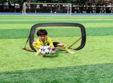 2 in 1 Pop Up Kids Soccer Goal - Indoor/Outdoor Soccer Target Net for Improving Passing and Shooting V1370-AZ4-06436