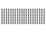 100pcs Shade Cloth Plastic Clips Round Fixing Clips for Greenhouse Outdoor Garden Anti Bird Netting V1294-YM0703-3111230103611