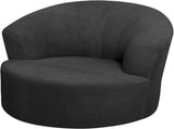 1 Pack Swivel Barrel Chair Slipcover Stretch Soft Washable Furniture Protector for Round Club Accent V1189-LC-RY-00226