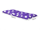 Dreamz Foldable Mattress Kids Pillow Purple Medium PILO1005-M-PP