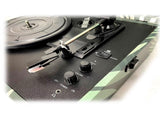 Crosley Voyager Turntable Record Player 3 Speed Bluetooth Tropical Fern Green V185-8017BO