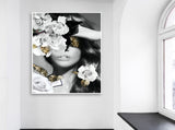 Interior Ave - Made In Italy - 90cm x 60cm White Framed Artwork V355-IA-AW-MI-F9060