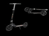 MONVELO Folding Scooter Dual Large Wheels Black RR1009-BK