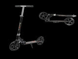 MONVELO Folding Scooter Dual Large Wheels Black RR1009-BK_NZ