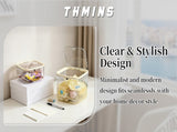 Makeup Organizer - Storage Box with Lid - Jewelry Box - Bathroom Accessories - Cosmetics Storage V1189-WXF-260203-00420