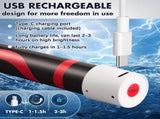 4Pack 30" Bendable LED Flashlight Stick Rechargeable, Classic with 1 Pair Gloves, Flexible Work V1107-124-84895-WHT-4PACK