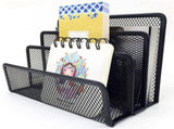 Desk Mail Organizer Small File Holders Letter Organizer for Desktop V1192-AZ-W-29415