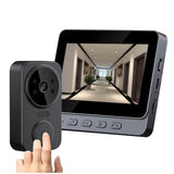 1080P Video Doorbell, Night Vision, USB-C, 2.4GHz WiFi, 2-Way Audio, 256GB V1263-JX-5054