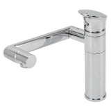 Universal Basin Faucet with Hose Metal Single Hole Sink Tap for Kitchen Bathroom G1/2 Thread V1294-YM0716-3112220047011