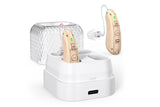 Smart Noise Reduction BTE Hearing Aid with Charging Case Rechargeable Sound Amplifier - Cuticolor V1263-JX-6588-2