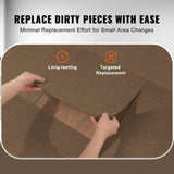 VEVOR Carpet Tiles Peel and Stick, Squares Self Adhesive Carpet Floor Tile, Soft Padded Carpet V952-ZZFKDT1818SZ9DKX7V0