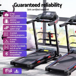 Everfit Treadmill Electric Home Gym Fitness Exercise Machine w/ Sit Up Bar 450mm TMILL-450-M354-SUB