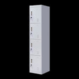 4-Door Vertical Locker for Office Gym Shed School Home Storage V63-832501