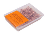 250Pcs Horseshoe Nails Copper Plated Rustproof Equestrian Riding Equipment Pet Supplies 47.5mm E4 V1294-YM0706-3111230194812