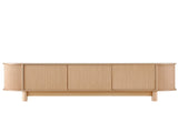 Artiss TV Unit Entertainment Unit Storage Cabinet 160cm Pine FURNI-N-TV160-WD