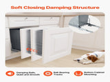 Pullout Trash Can for Kitchen Cabinets, Garbage Waste Recycling Bin, Under Mount Waste Container, V952-CFLJTDTDTHSYKL1U7V0