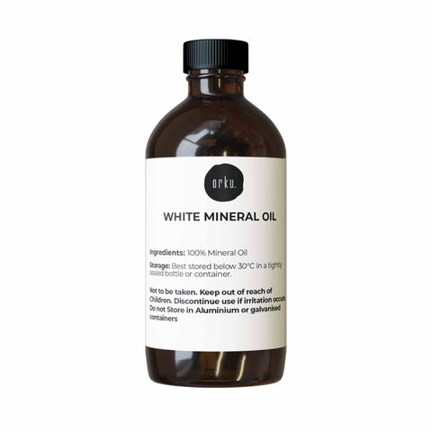 100ml White Mineral Oil - Liquid Paraffin Carrier for Essential Oils Skin Hair V238-SUPDZ-40228802363472