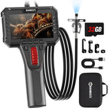 Two-Way Articulating Borescope with Light, 0.25in Slim Probe, Industrial Endoscope Inspection V413-KBA02