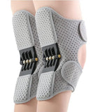 A pair Spring-Powered Knee Support Brace - Boost Joint Assistance for Stairs, Squats & Daily V1192-AZ-W-0464